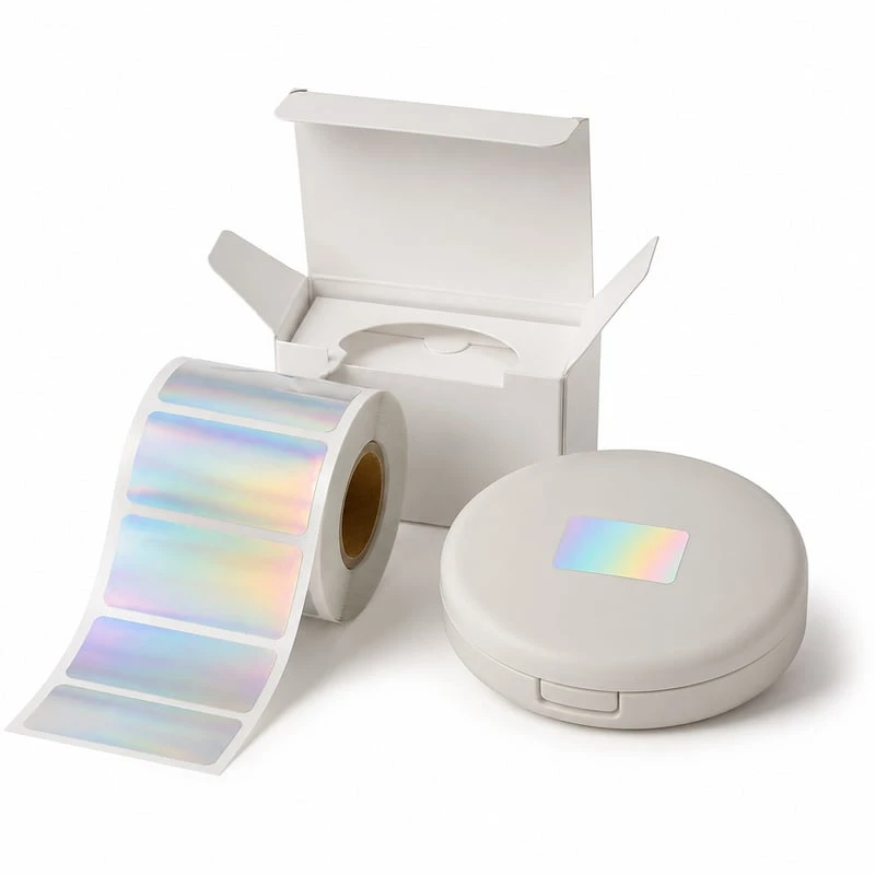 Holografische Etiketten für Make-up