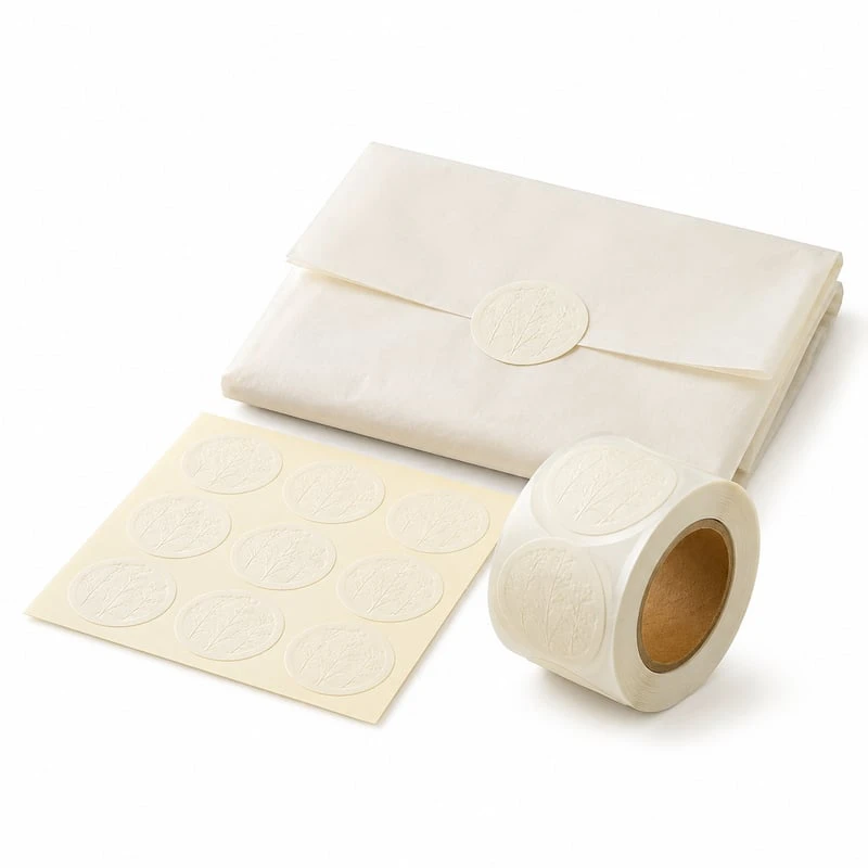 Geprägte Geschenk-Siegeletiketten