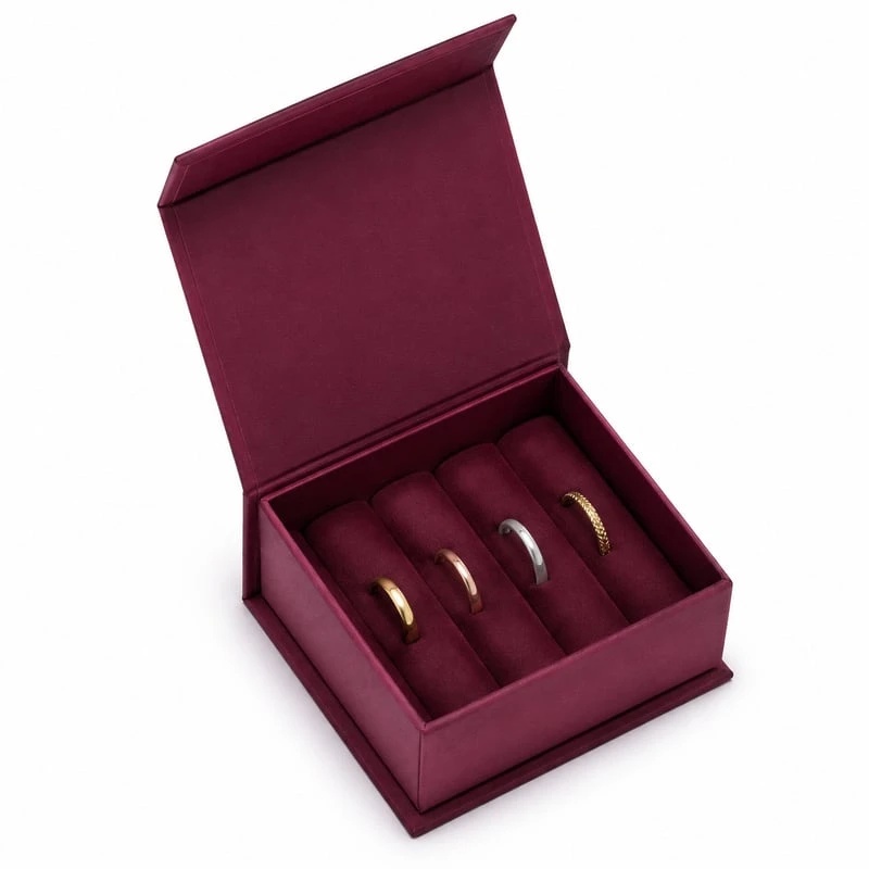 Magnetbox für Ringkollektion