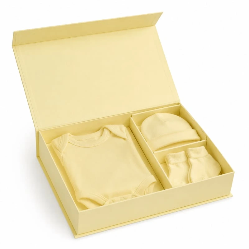 Stülpschachtel für Babykleidung