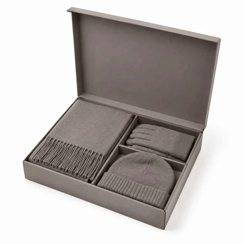 Stülpdeckelschachtel für Winteraccessoires