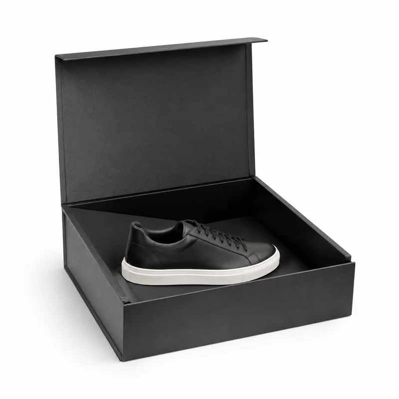 Stülpdeckelschachtel für Sneaker-Präsentation